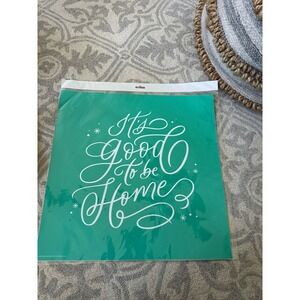 Chalk Couture It's Good to be Home Chalk  Reusable Stencil DIY Decor Teal